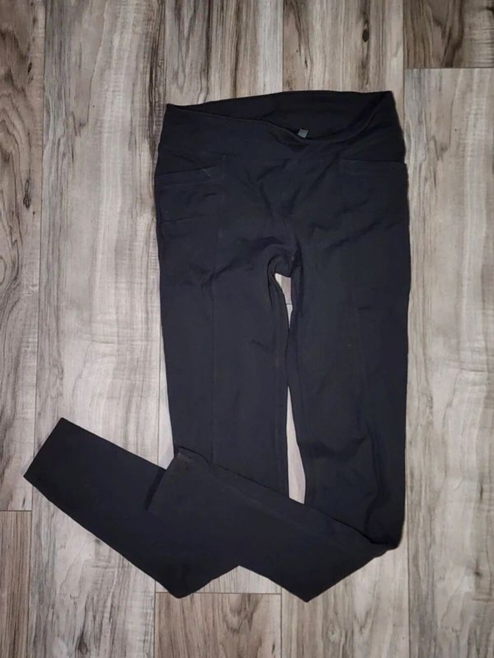 Athleta Womens Jogger Pants Size XS Grey Stretch Yoga Supplex Nylon Active